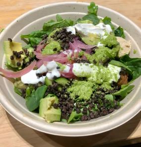 Cava Lentil Avocado Bowl